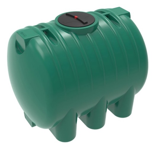 Емкость ЭКОПРОМ HR5000 л.,  New горизонтальная зеленый