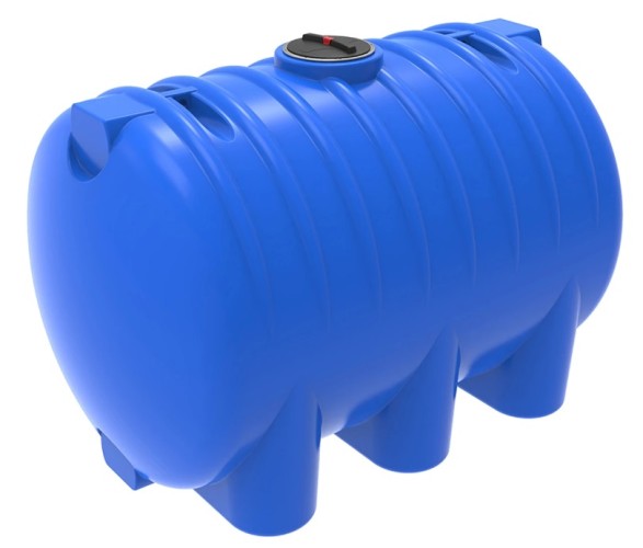 Емкость ЭКОПРОМ HR8000 л., горизонтальная синий