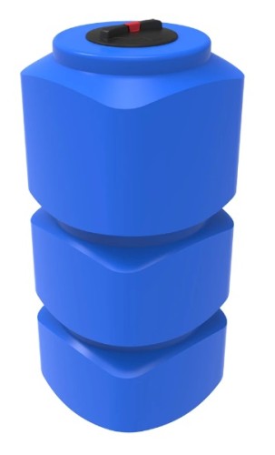 Емкость ЭКОПРОМ L 750 л., вертикальная синий