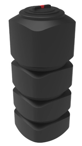 Емкость ЭКОПРОМ L1000 л., New вертикальная черный