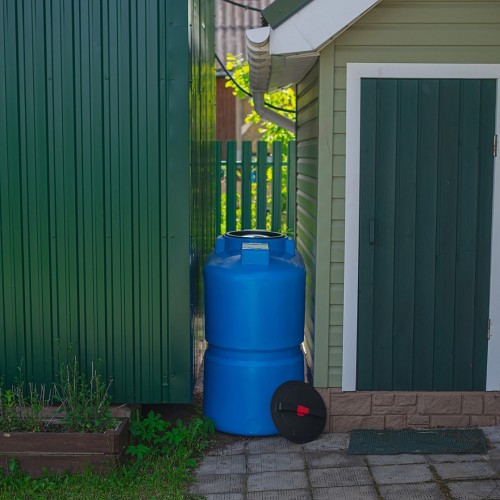 Емкость ЭКОПРОМ S 500 л., вертикальная зеленый - изображение 5