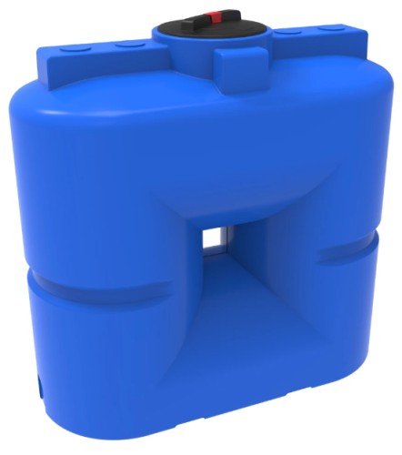 Емкость ЭКОПРОМ S1000 л., вертикальная синий