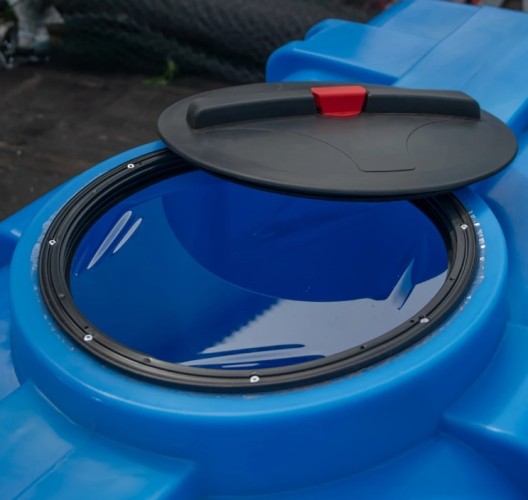 Емкость ЭКОПРОМ SK2000 л., вертикальная зеленый - изображение 2