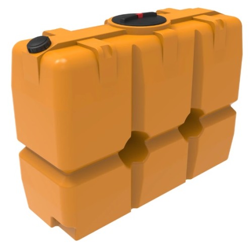 Емкость ЭКОПРОМ SK2000 л., вертикальная желтый