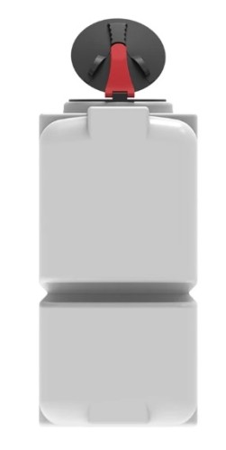 Емкость ЭКОПРОМ ST2000 л., вертикальная белый - изображение 3