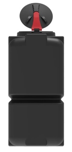 Емкость ЭКОПРОМ ST2000 л., вертикальная черный - изображение 3