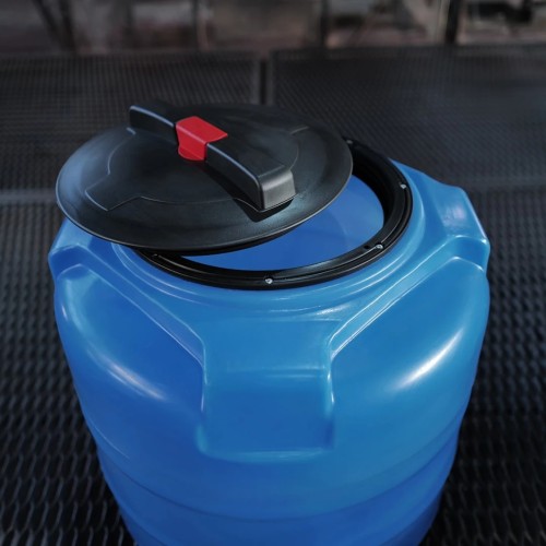 Емкость ЭКОПРОМ T  100 л., вертикальная синий - изображение 5