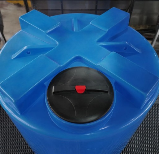 Емкость ЭКОПРОМ T 2000 л., вертикальная черный - изображение 2