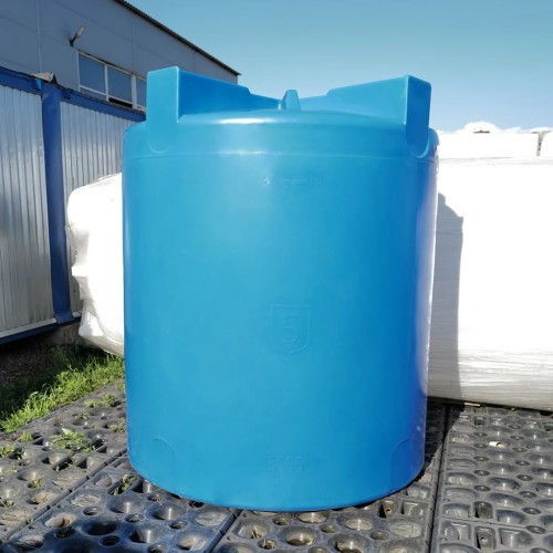 Емкость ЭКОПРОМ T 5000 л., вертикальная черный - изображение 4