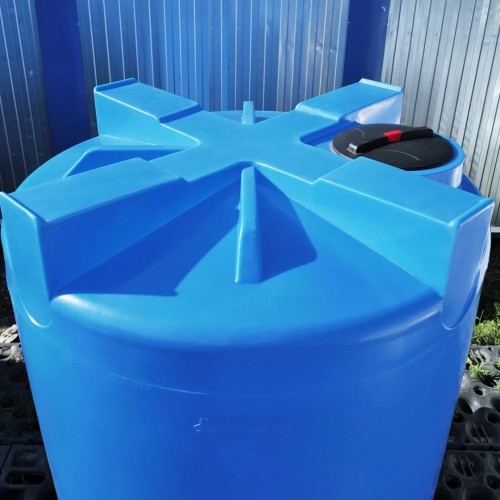 Емкость ЭКОПРОМ T 5000 л., вертикальная зеленый - изображение 5