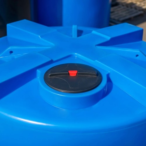 Емкость ЭКОПРОМ TH 5000 л., вертикальная зеленый - изображение 4