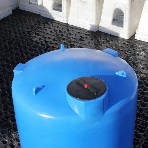 Емкость ЭКОПРОМ TOR10000 л., вертикальная синий - изображение 5