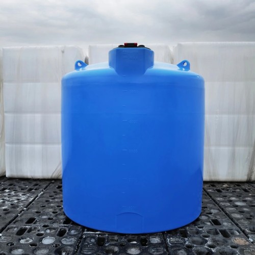Емкость ЭКОПРОМ TRN 6000 л., вертикальная с откидной крышкой синий - изображение 3