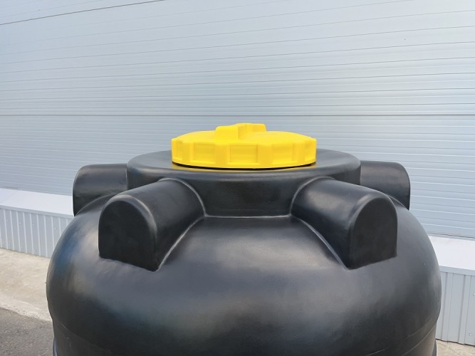 Емкость KSC C- 1000 л цилиндрическая вертикальная черный - изображение 4