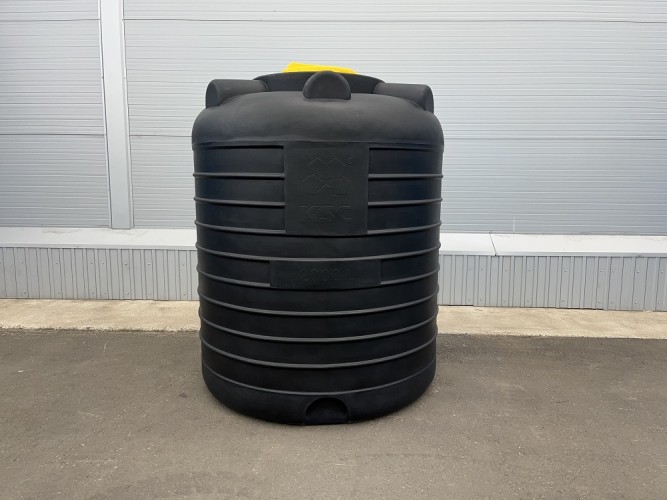 Емкость KSC C- 2000 л цилиндрическая вертикальная черный - изображение 5