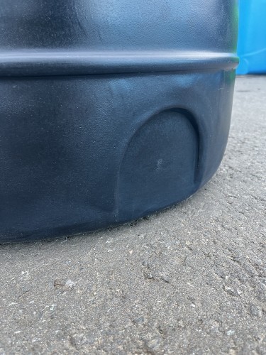 Емкость KSC C-  300 л цилиндрическая вертикальная черный - изображение 5