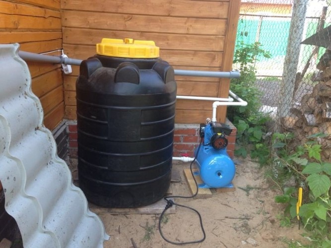 Емкость KSC C-  300 л цилиндрическая вертикальная черный - изображение 2