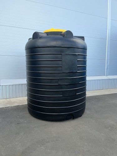 Емкость KSC C- 3000 л цилиндрическая вертикальная черный - изображение 4