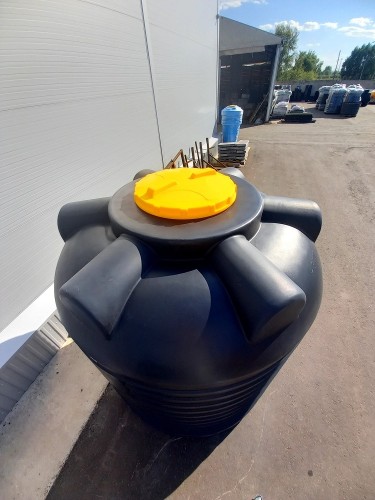 Емкость KSC C- 5000 л цилиндрическая вертикальная черный - изображение 5