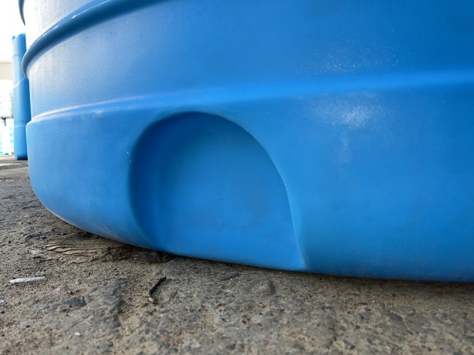 Емкость KSC C- 5000 л цилиндрическая вертикальная синий - изображение 5