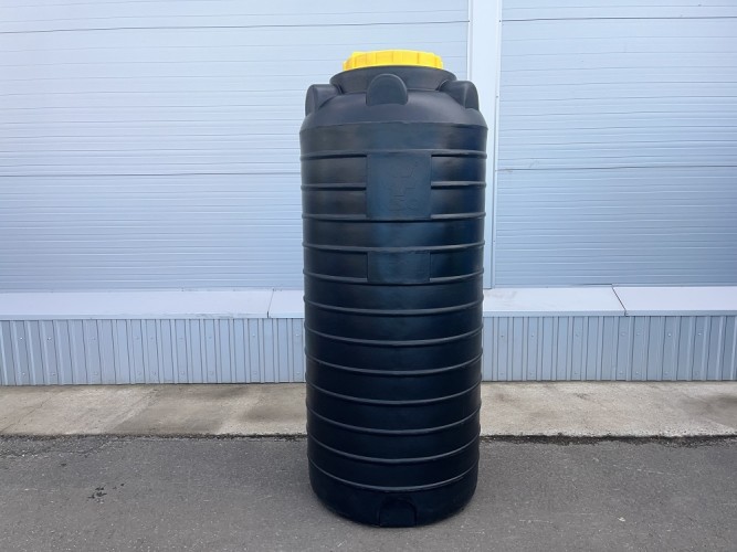 Емкость KSC C-  750 л цилиндрическая вертикальная черный - изображение 2