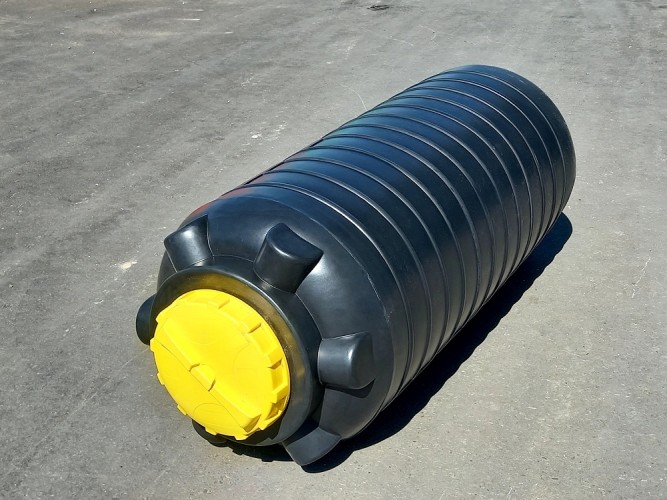 Емкость KSC C-  750 л цилиндрическая вертикальная черный - изображение 4