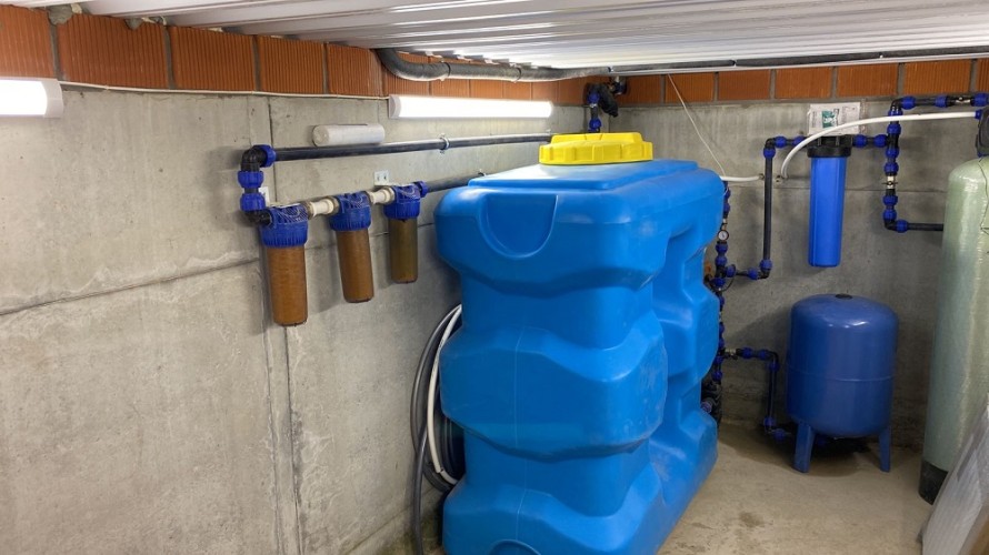 Емкость KSC P-1000 л  прямоугольная синий - изображение 3