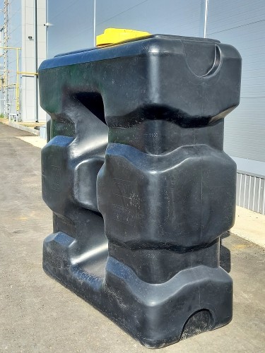 Емкость KSC P-1500 л  прямоугольная черный - изображение 3