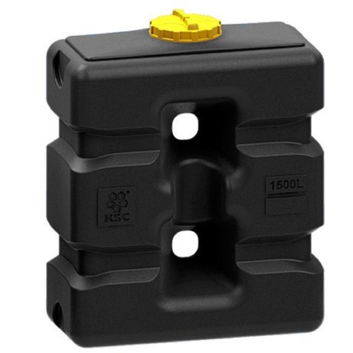 Емкость KSC P-1500 л  прямоугольная черный