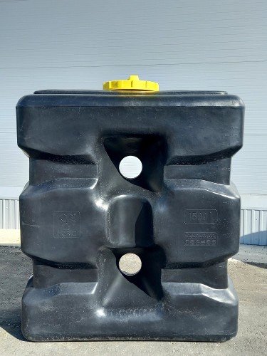 Емкость KSC P-1500 л  прямоугольная черный - изображение 2