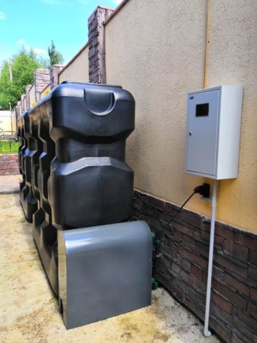 Емкость KSC P-2000 л  прямоугольная черный - изображение 2