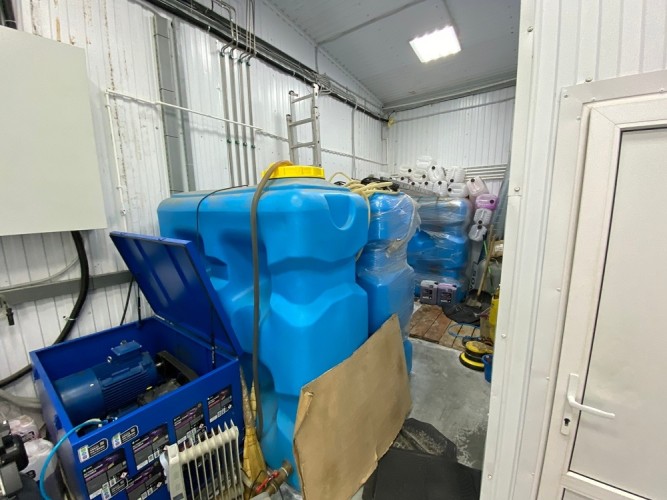 Емкость KSC P-2000 л  прямоугольная синий - изображение 2