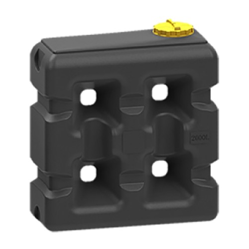 Емкость KSC P-2000 л  прямоугольная черный