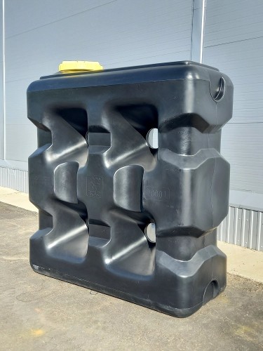 Емкость KSC P-2000 л  прямоугольная черный - изображение 3