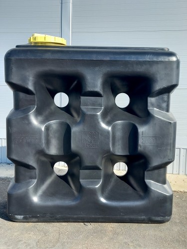 Емкость KSC P-2000 л  прямоугольная черный - изображение 4