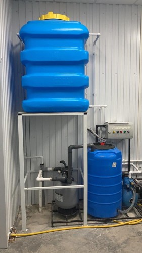 Емкость KSC P- 500 л  прямоугольная синий - изображение 4