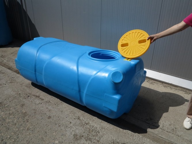 Емкость KSC PG- 750 л прямоугольная горизонтальная синий - изображение 3