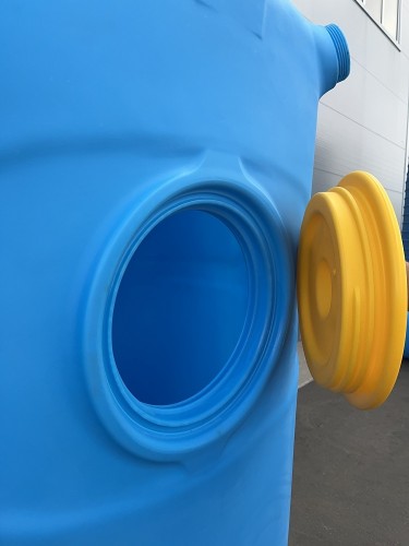 Емкость KSC PG- 750 л прямоугольная горизонтальная синий - изображение 5