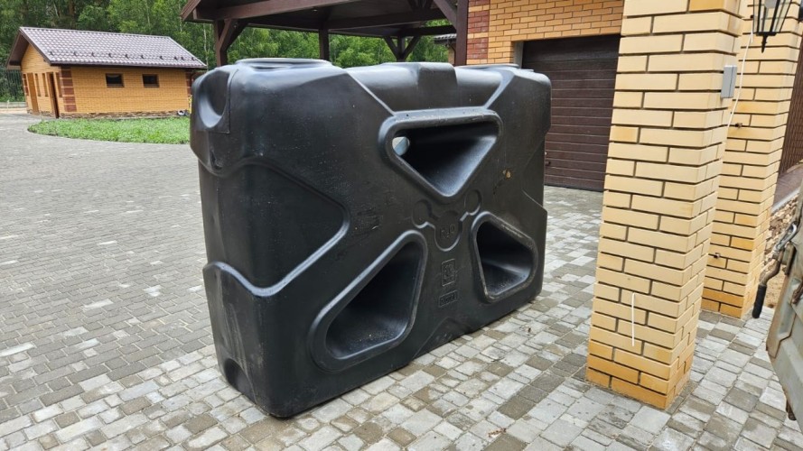 Емкость KSC PM-2000 л "Молекула" прямоугольная черный - изображение 3