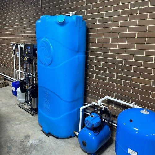 Емкость KSC PV-1000 л прямоугольная вертикальная синий - изображение 5