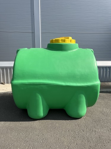 Емкость KSC T- 1000 л цилиндрическая горизонтальная зеленый - изображение 4