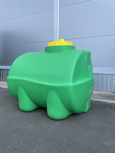 Емкость KSC T- 1000 л цилиндрическая горизонтальная зеленый - изображение 5