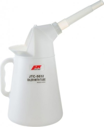 Емкость мерная JTC 5032 пластиковая для заливки технических жидкостей 5л с JTC-5032