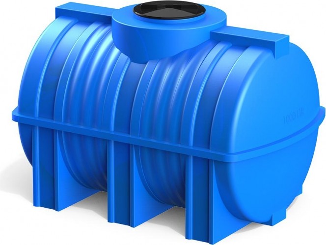 Емкость POLIMER GROUP G 1000 горизонтальная синий