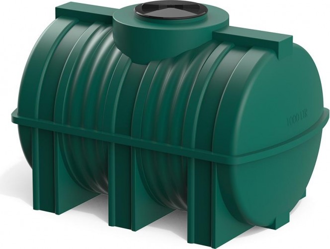 Емкость POLIMER GROUP G 1000 горизонтальная зеленый