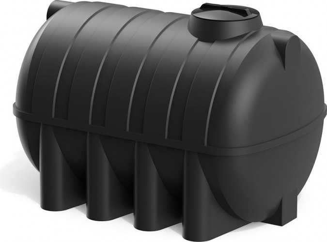 Емкость POLIMER GROUP G 2500 горизонтальная черный