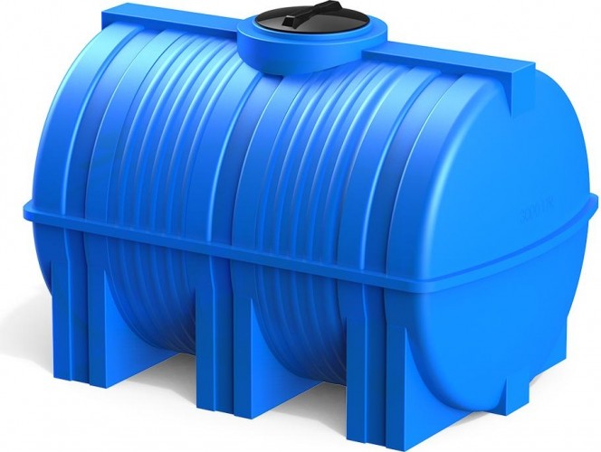 Емкость POLIMER GROUP G 3000 горизонтальная синий