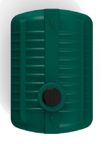 Емкость POLIMER GROUP G 8000 горизонтальная зеленый - изображение 3