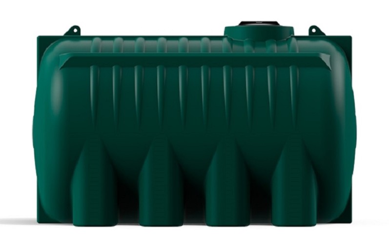 Емкость POLIMER GROUP G 8000 горизонтальная зеленый - изображение 4