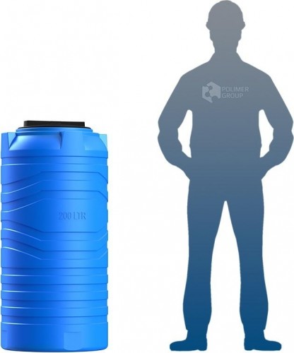 Емкость POLIMER GROUP N  200 вертикальная зеленый - изображение 4